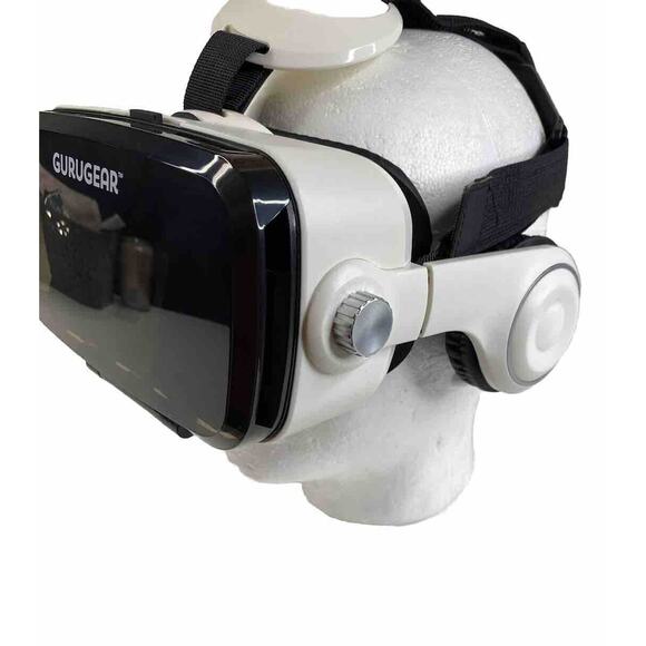 GuruGear VR Personal Headset For Smartphone With Bluetooth Audio And Remote - Picture 1 of 8